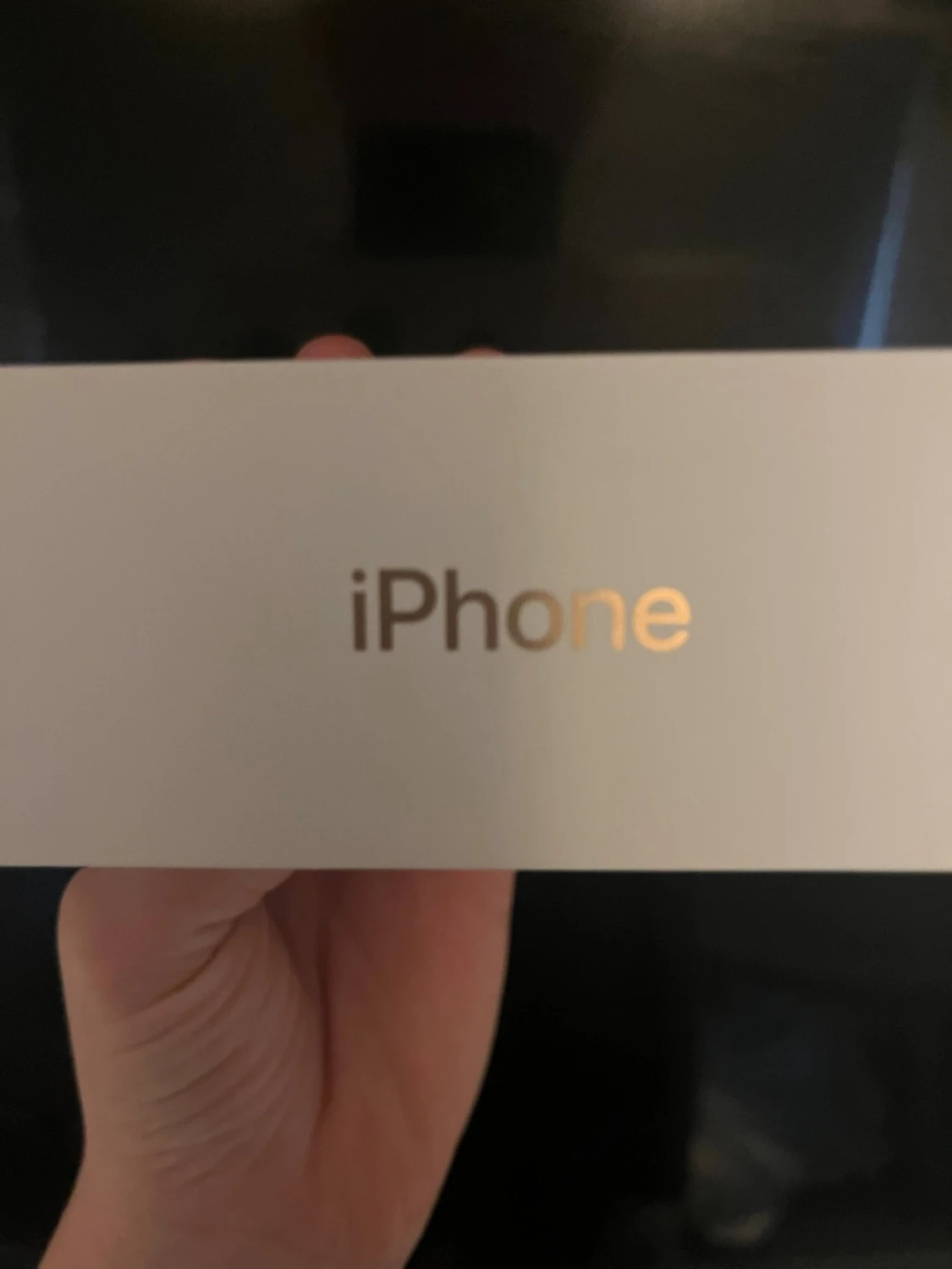 iPhone 7 i roséguld kartong - 1