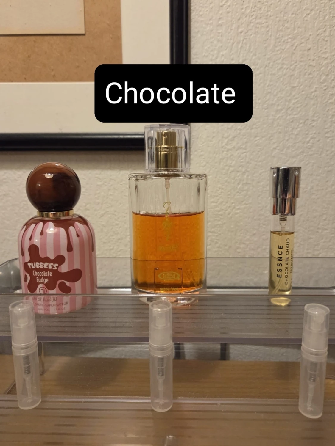 Parfym testers 2ml perfume split bundle scent body spray body mist 