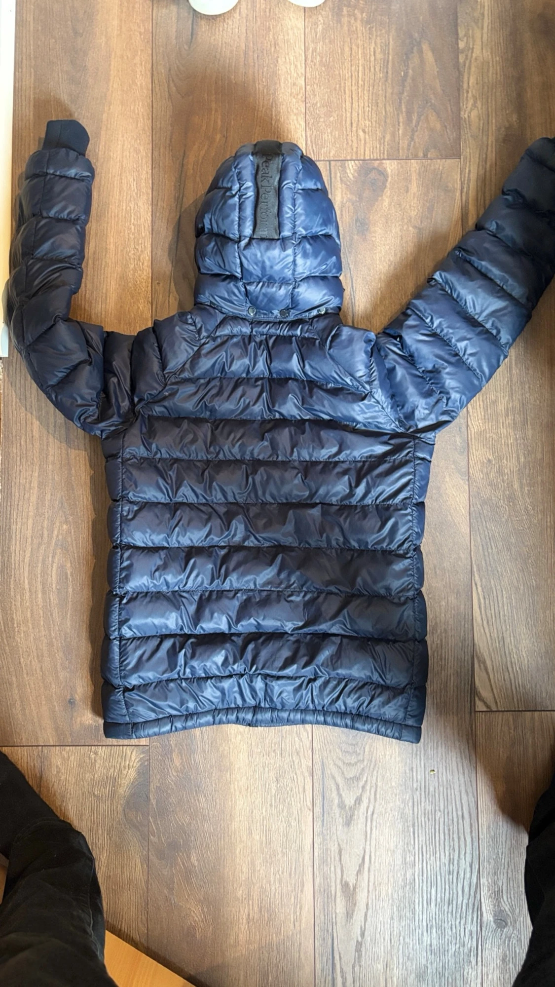 Mörkblå dunjacka Peak Performance - 1