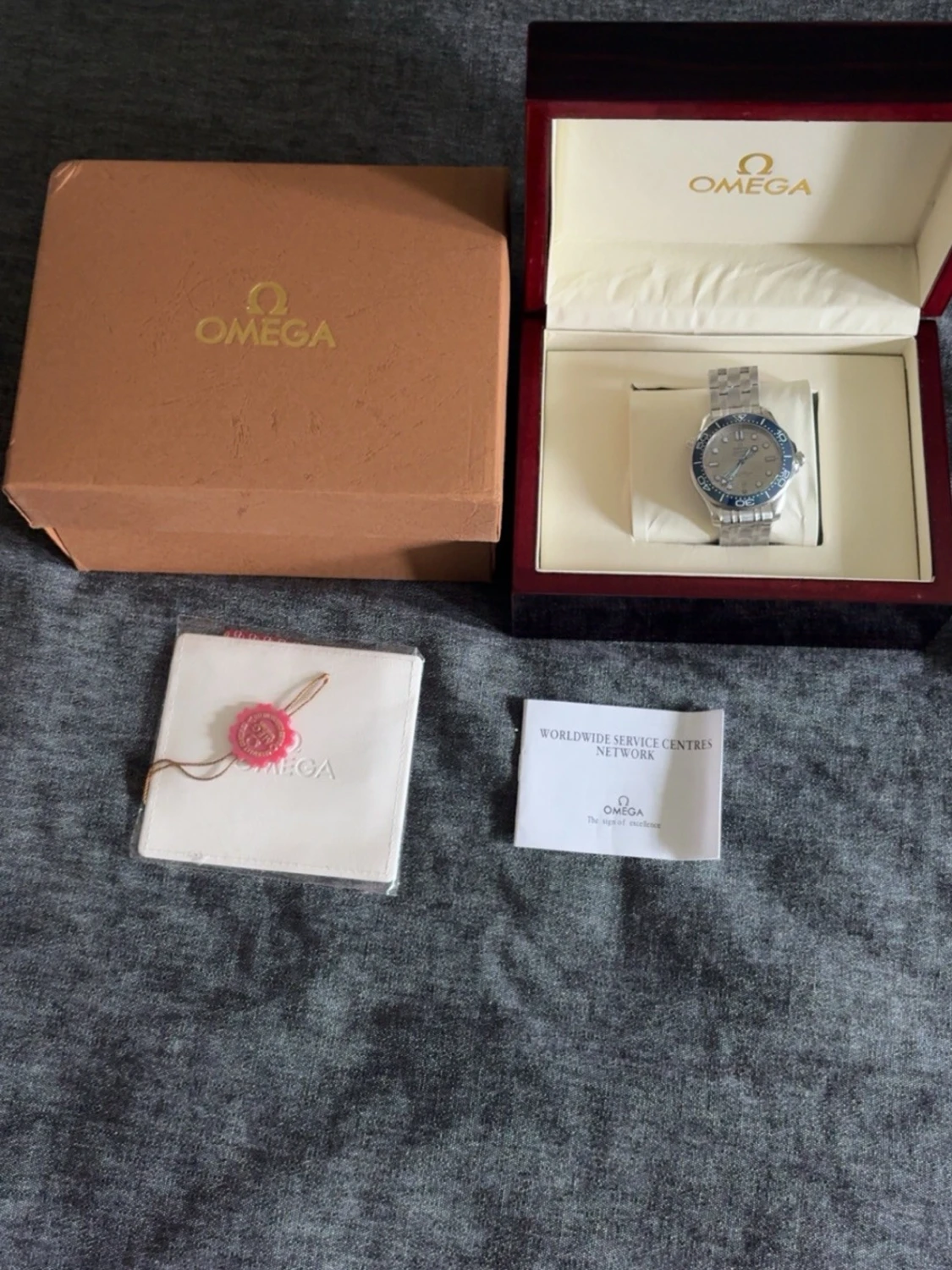 Omega Seamaster silverklocka - 1