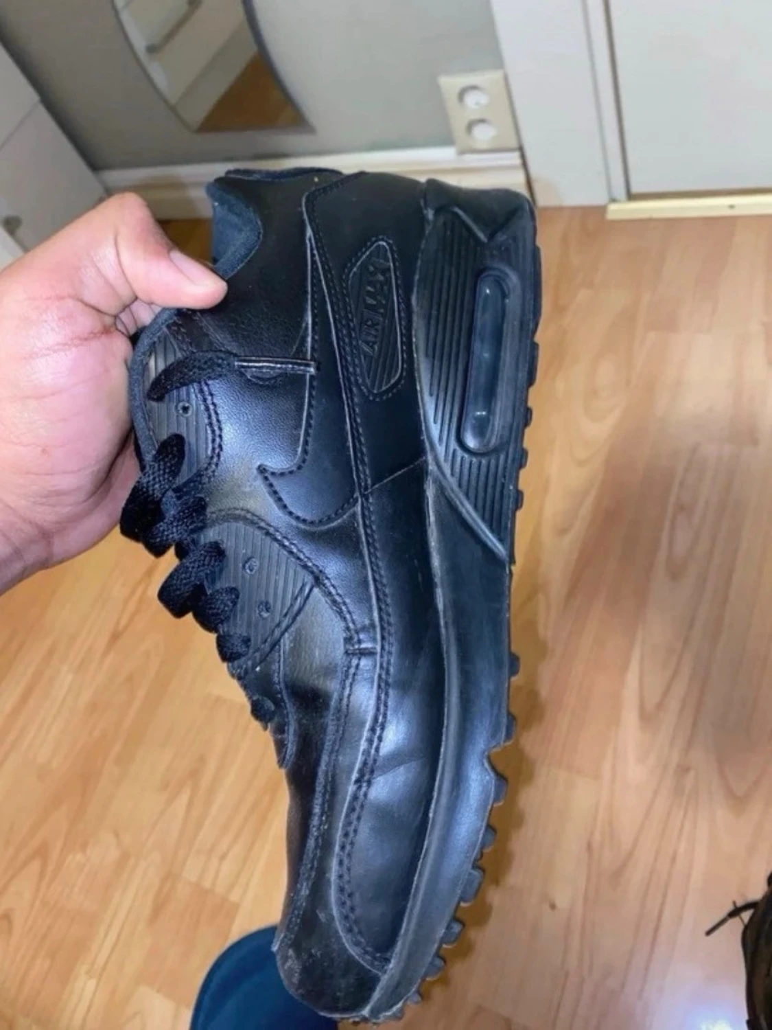 Svarta Nike Air Max 90 sneakers - 6