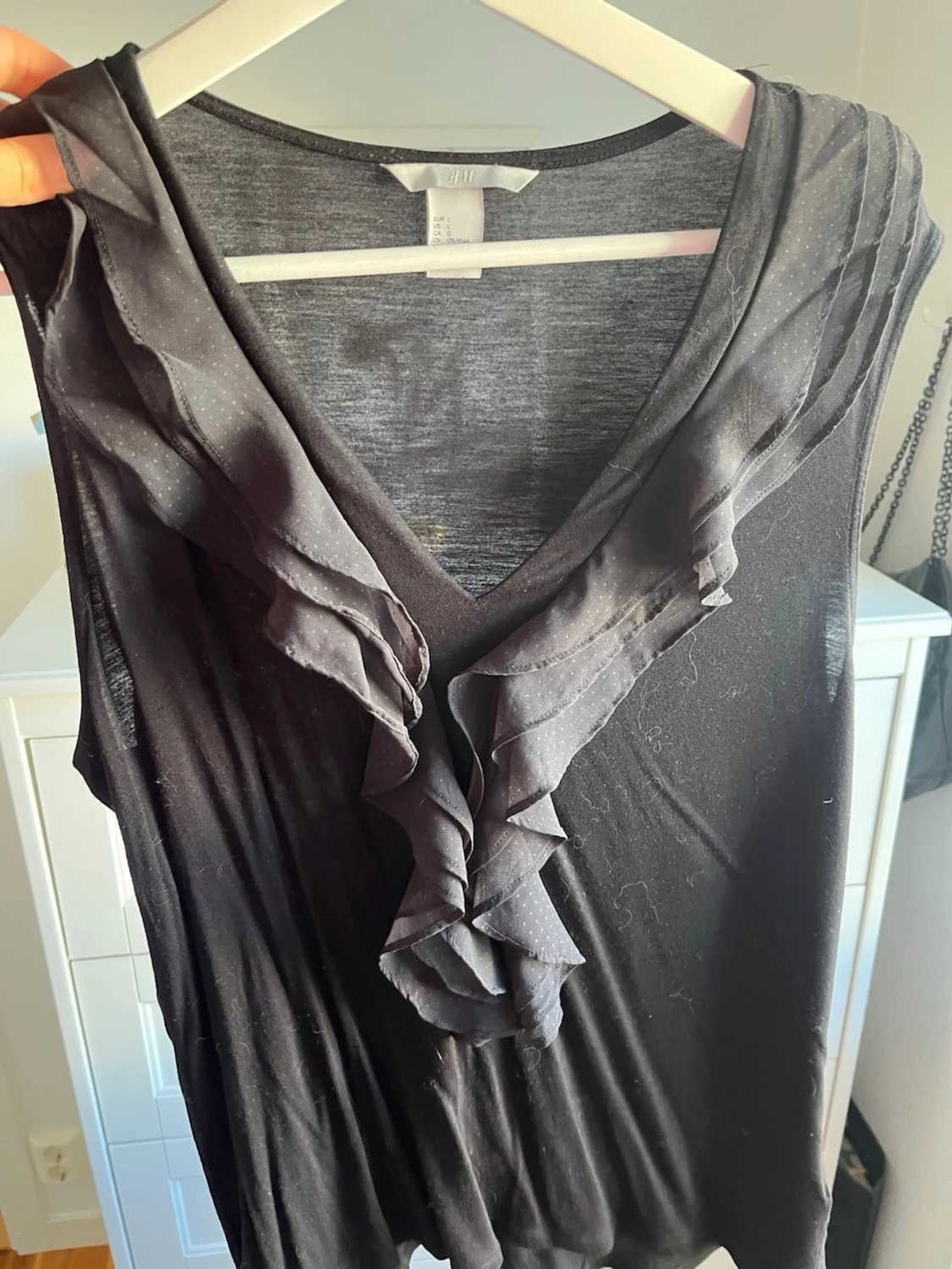 Svart blus från H&M