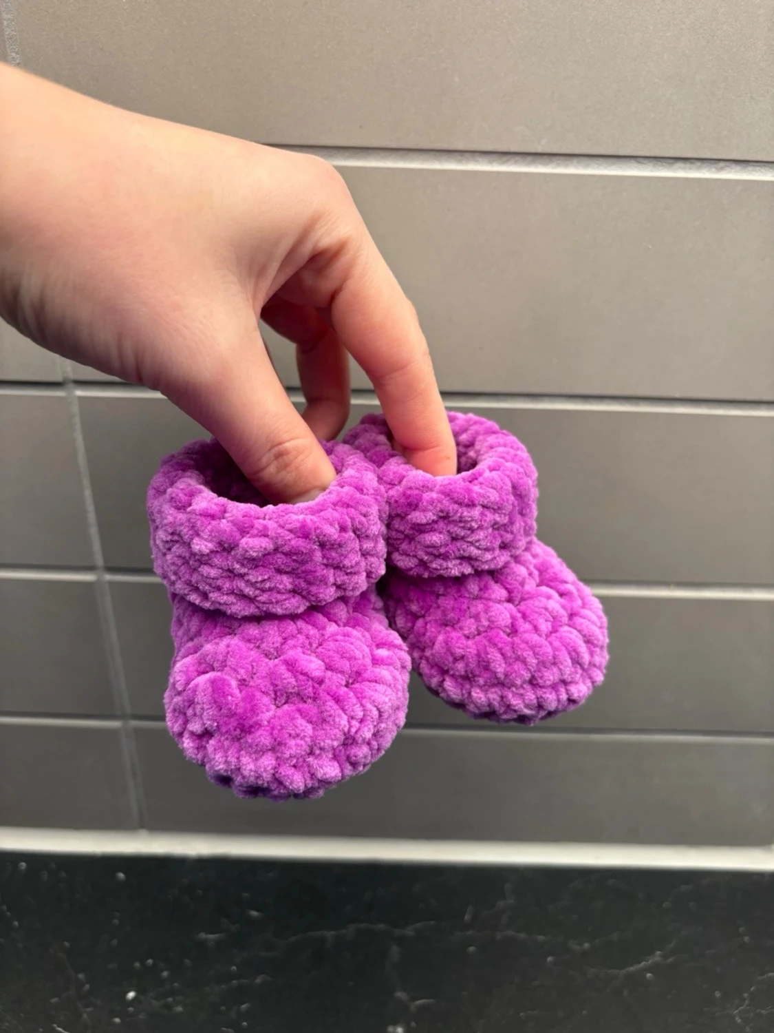 Virkade bebisskor  - 2