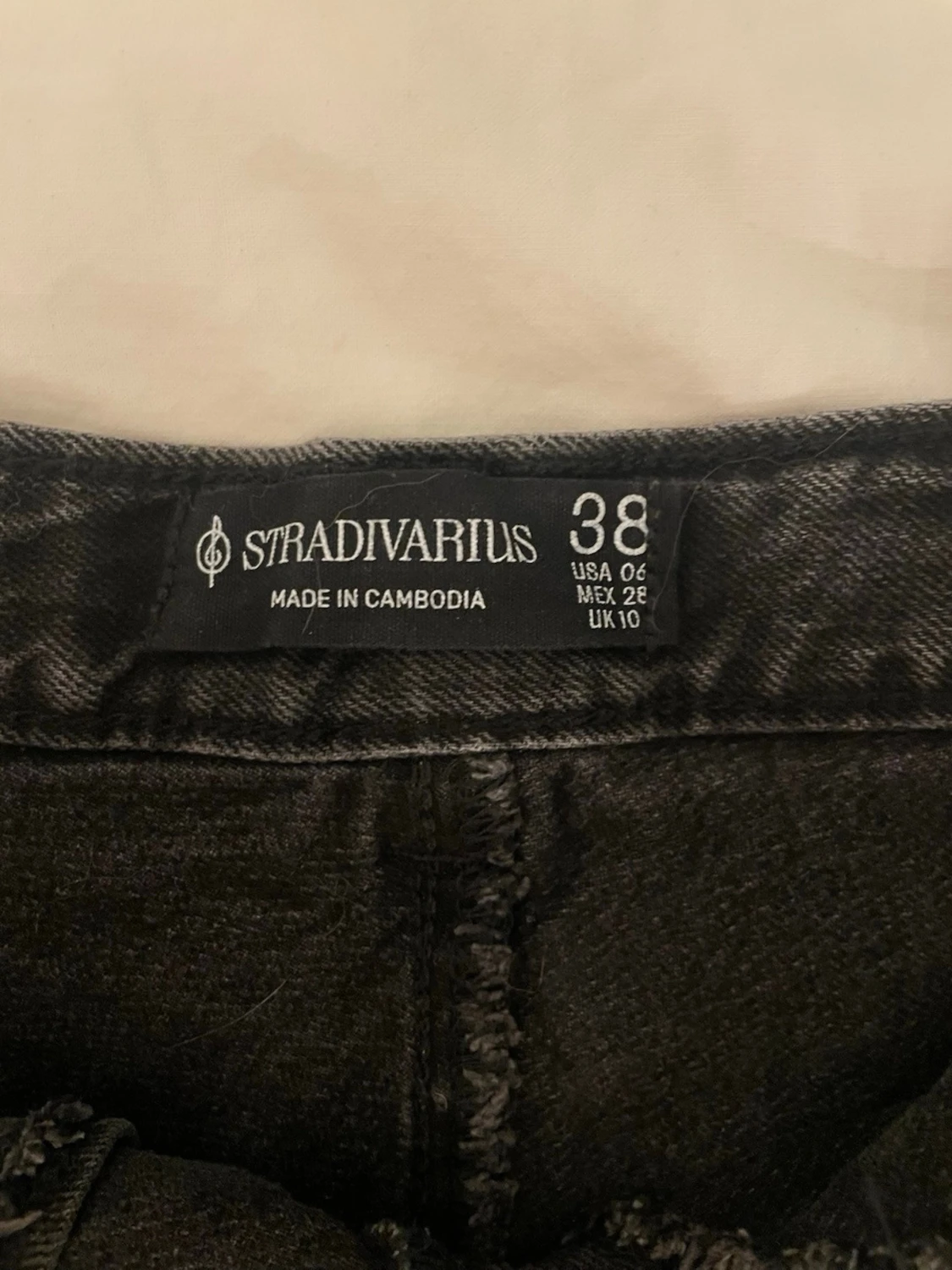 Svart jeanskjol  - 2