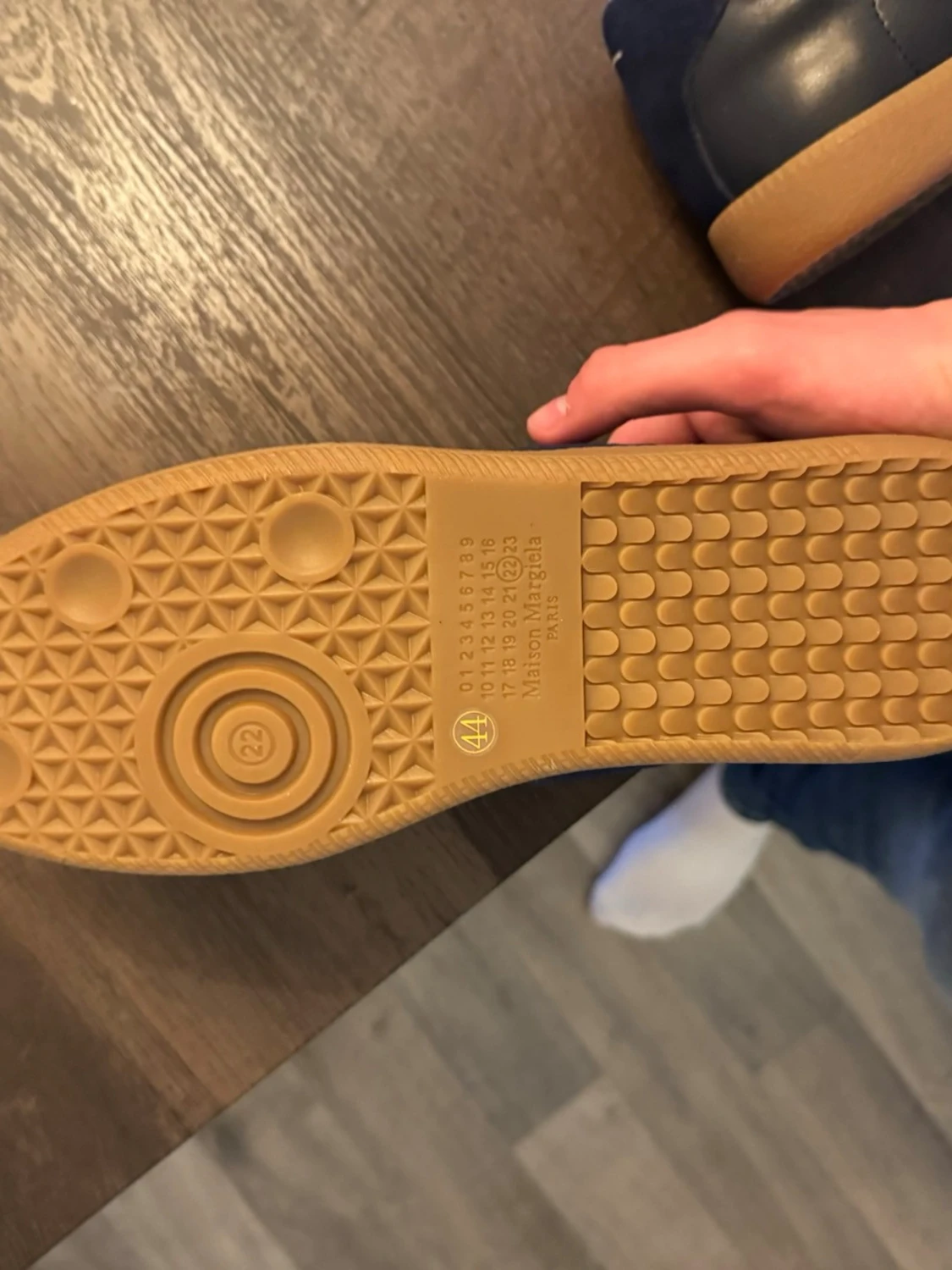 Blå skor från maison margiela/ Gats - 2