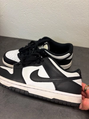 Nike Low svart/vita sneakers - Svarta och vita Nike Low sneakers storlek 38