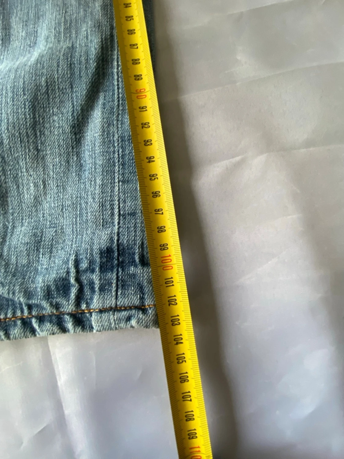 Ljusblå jeans selvage nudie jeans straight - 3