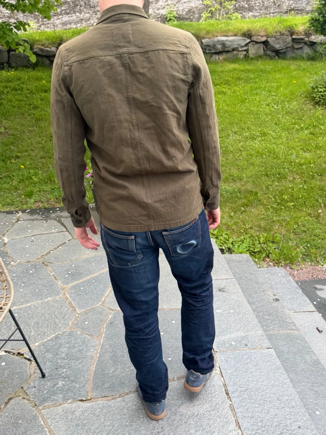 Mörkgrön A Days March overshirt  - 1