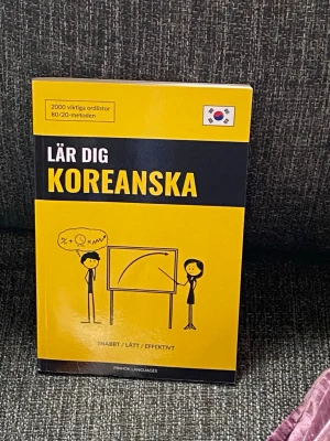 Lär dig koreanska bok  - Endast bläddrad i någon gång