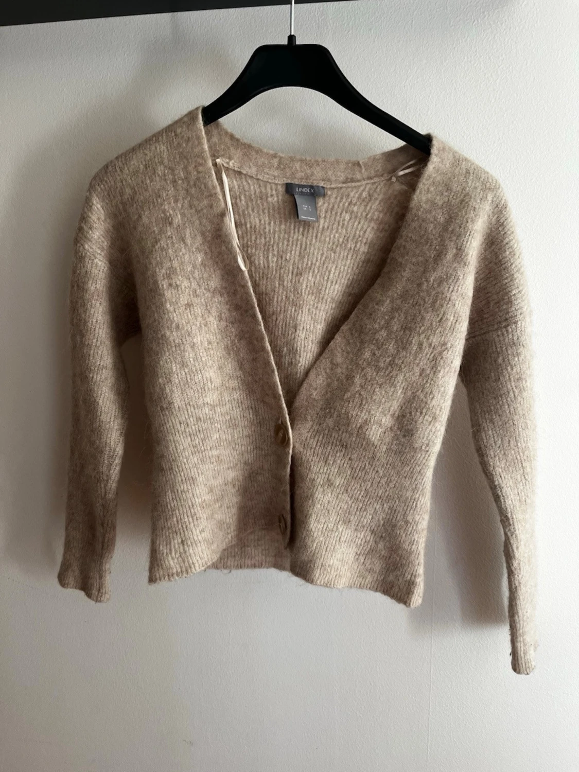 Beige kofta från Lindex