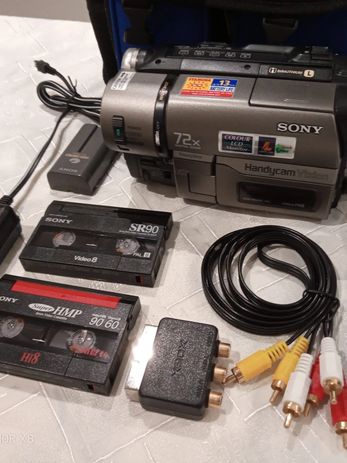 Sony Handycam videokamera med tillbehör - 4