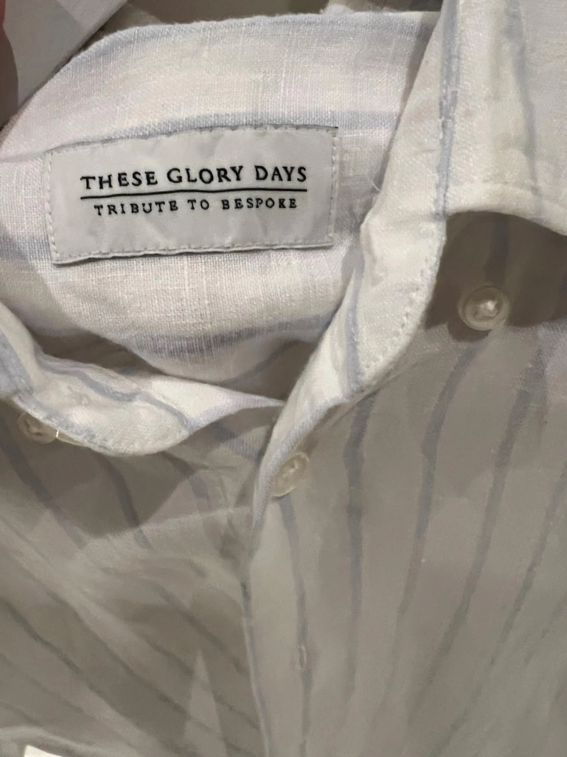 Vit randig skjorta från These Glory Days - 1