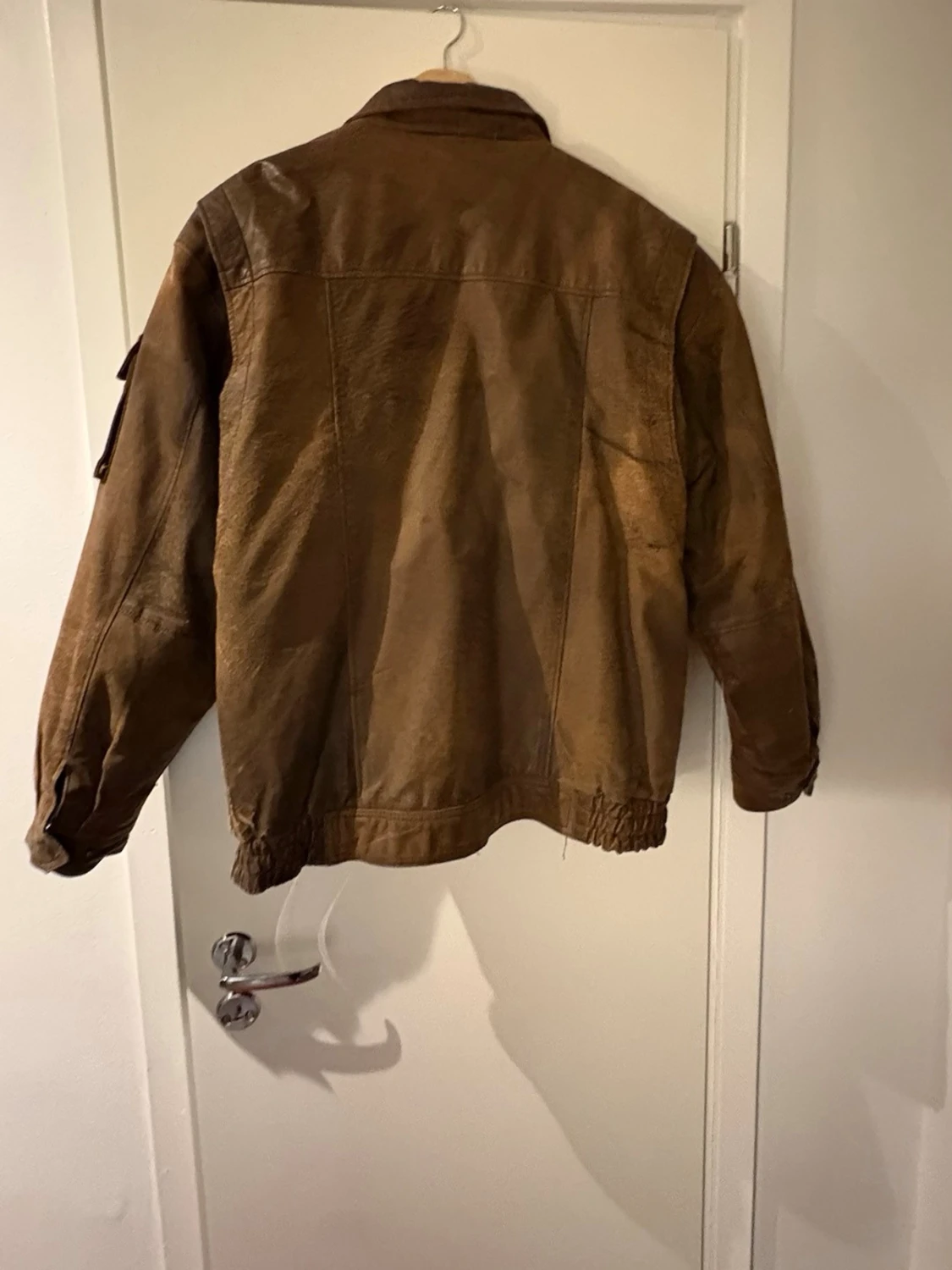 Brun bomberjacka i canvas - 1