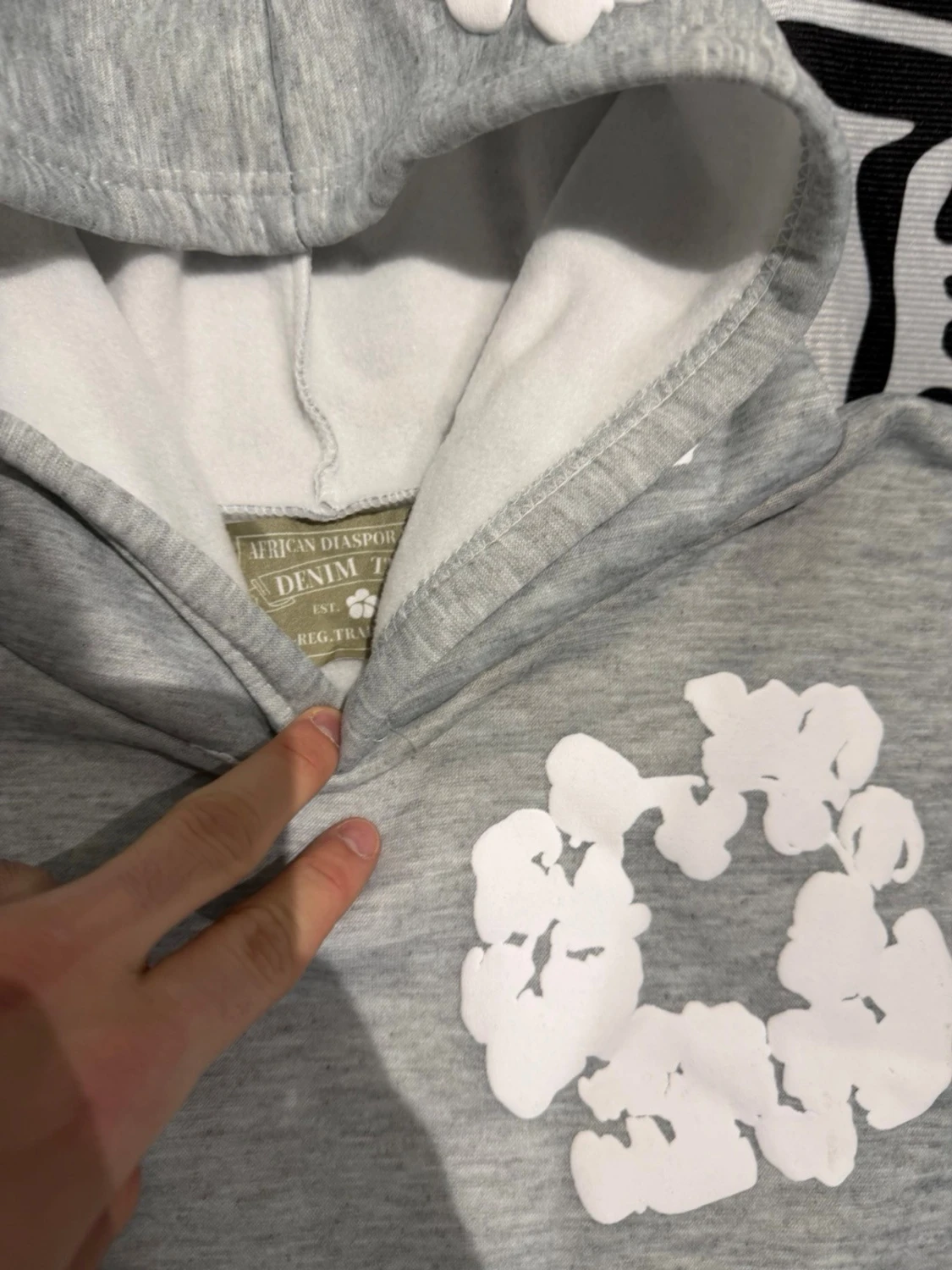 Denim Tears gray tracksuit - 1