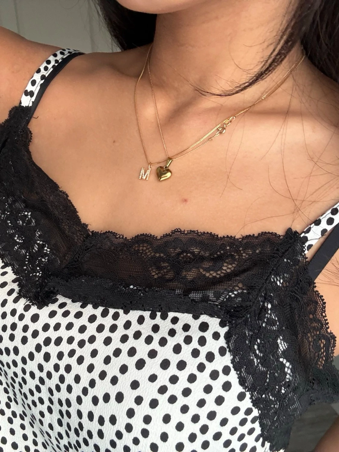 Prickigt spets linne - 1