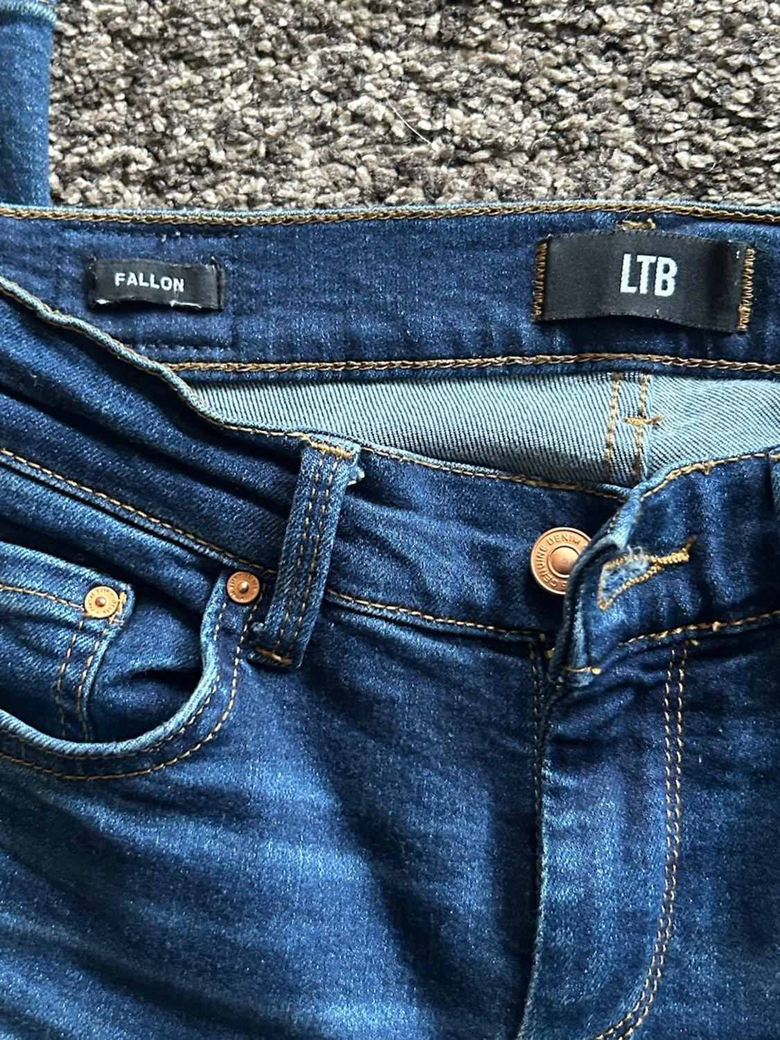 Blå jeans Ltb  - 4