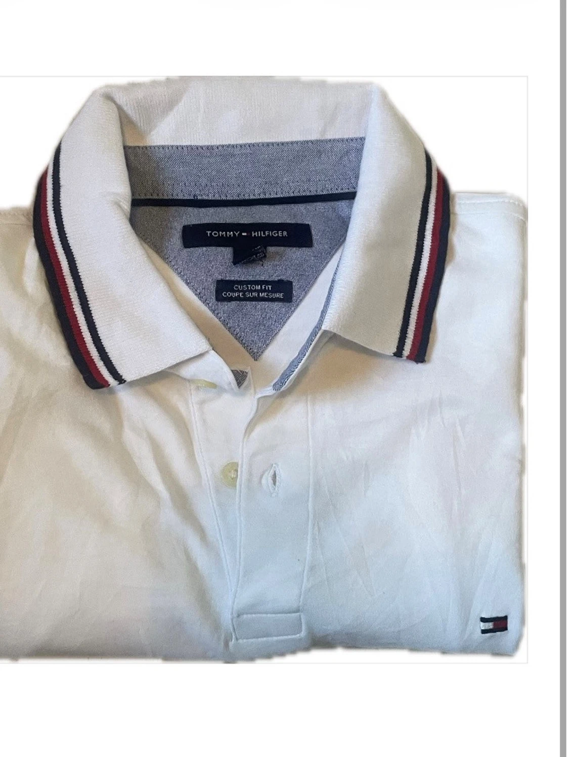 Vit piké från Tommy Hilfiger - 1