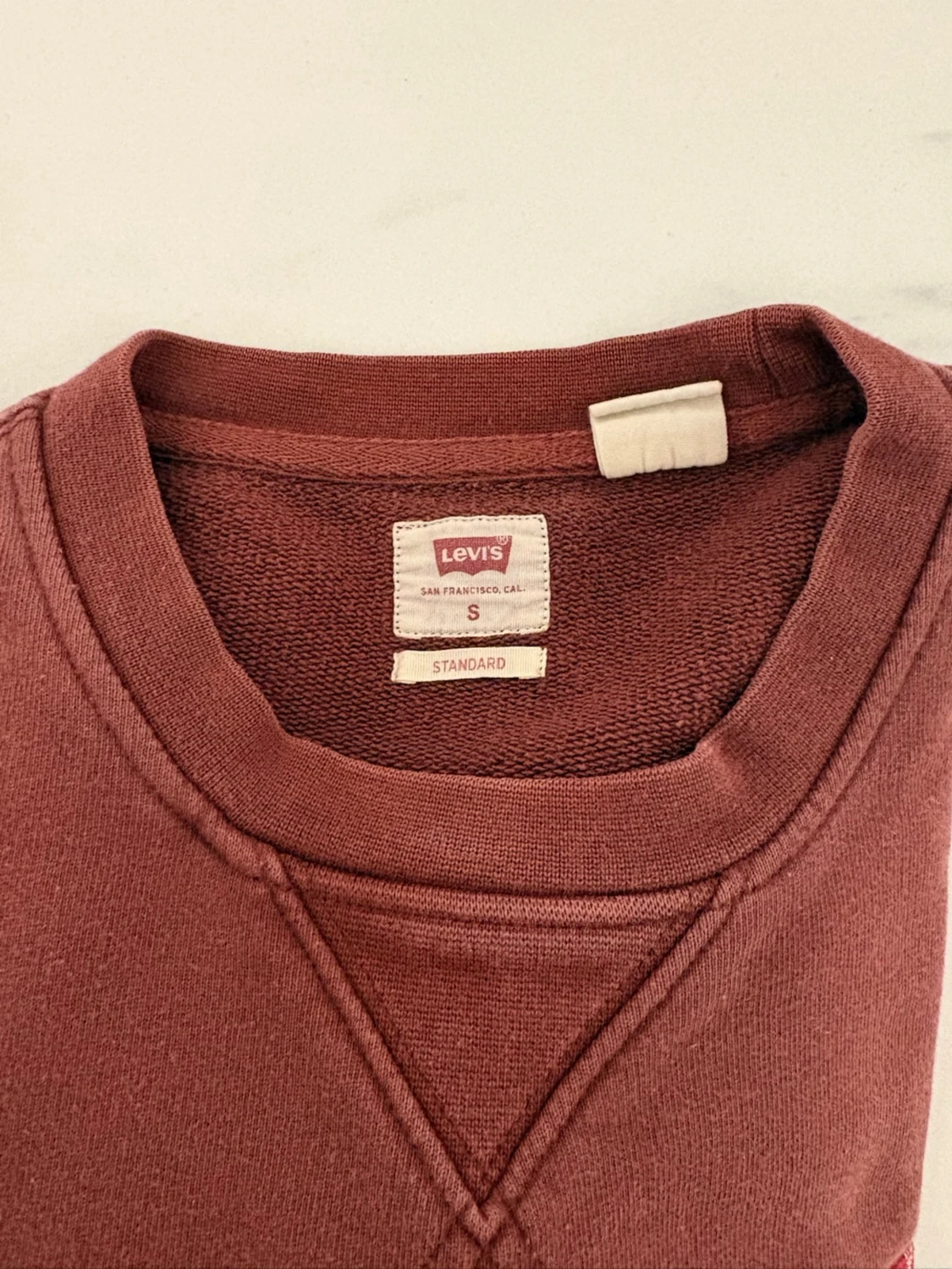 Röd sweatshirt från Levi's - 1