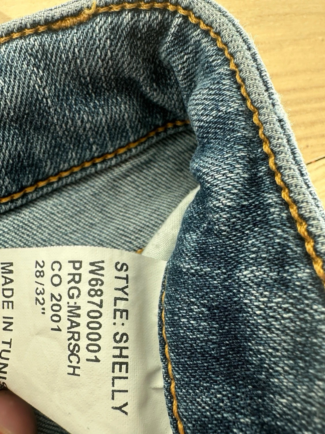Mörkblå smala jeans från Lee - 5