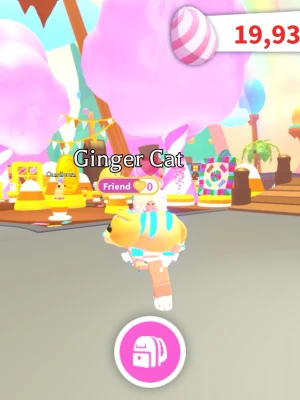 Mega neon Ginger cat - Skriver mitt Roblox user till dig