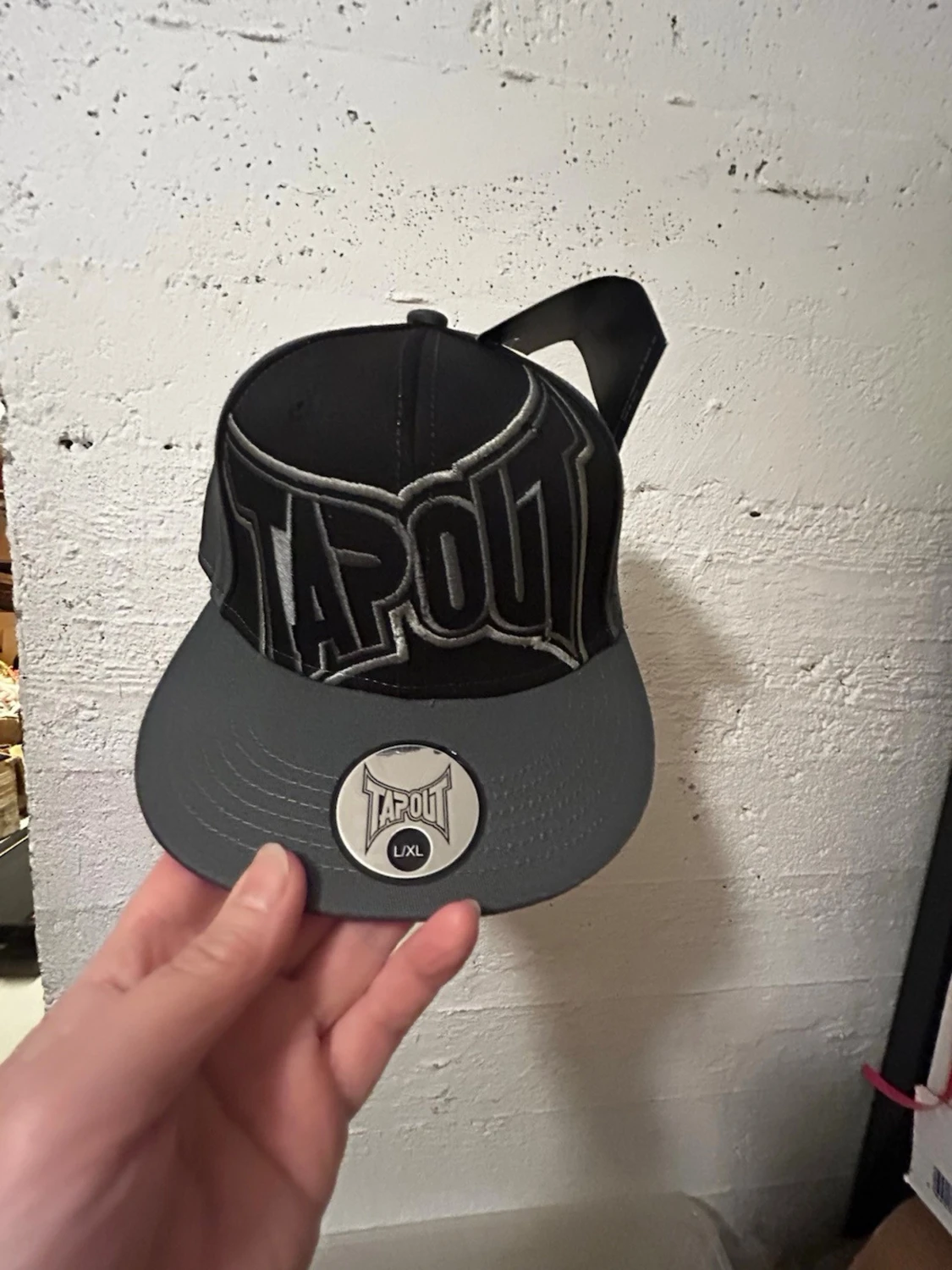 Svart och grå keps från Tapout - 3