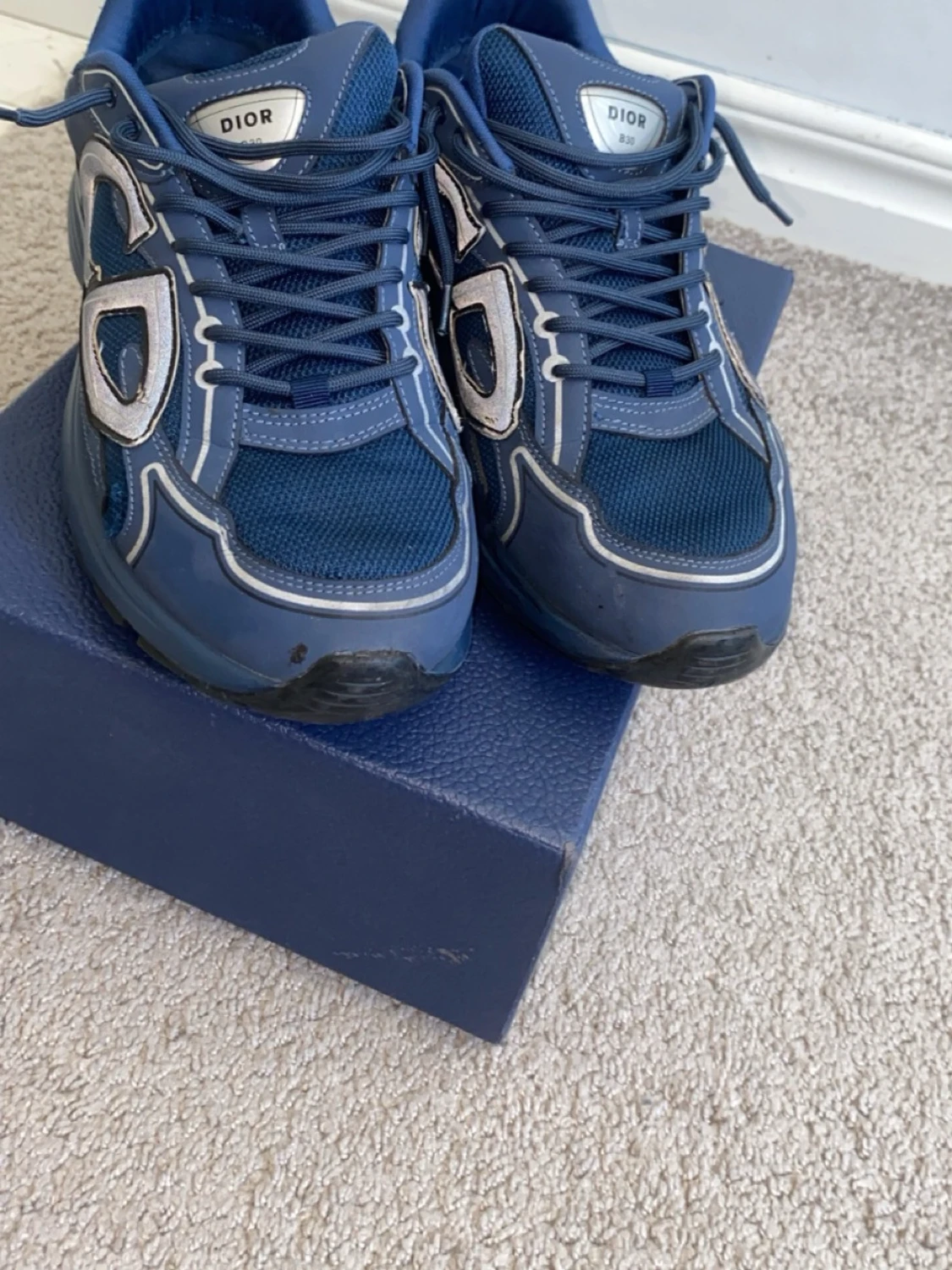 Blå Dior B30 sneakers - 1