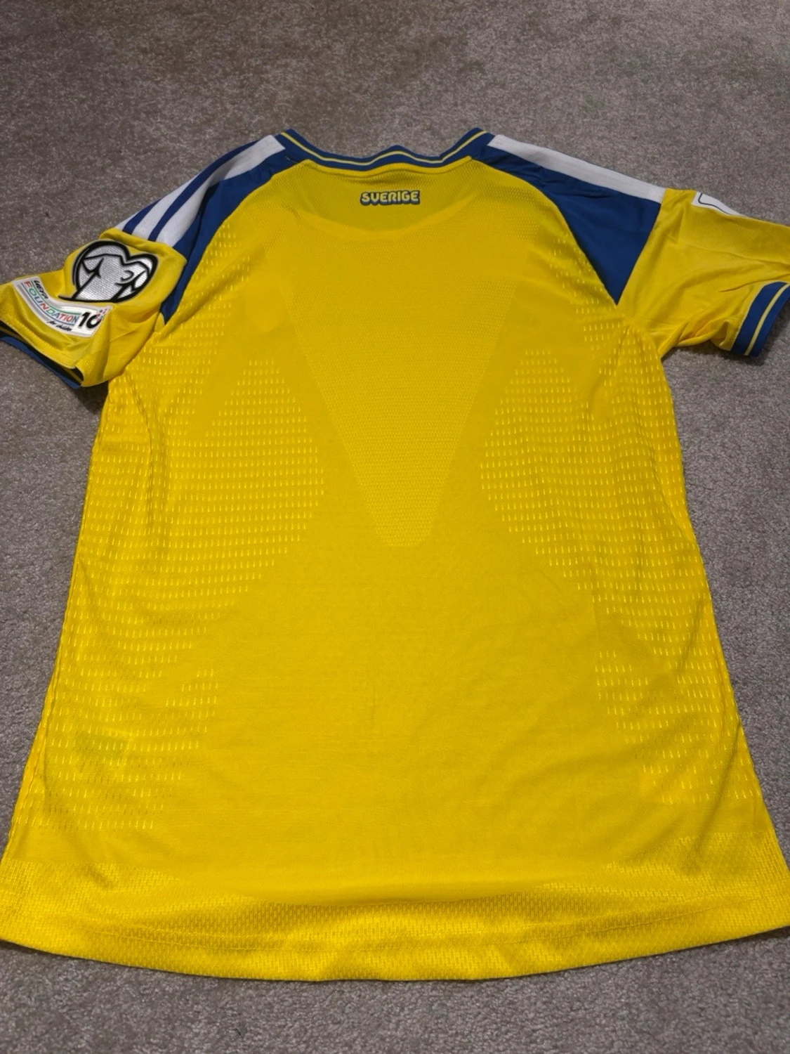 Sverige VM tröja Hemmakit - 1