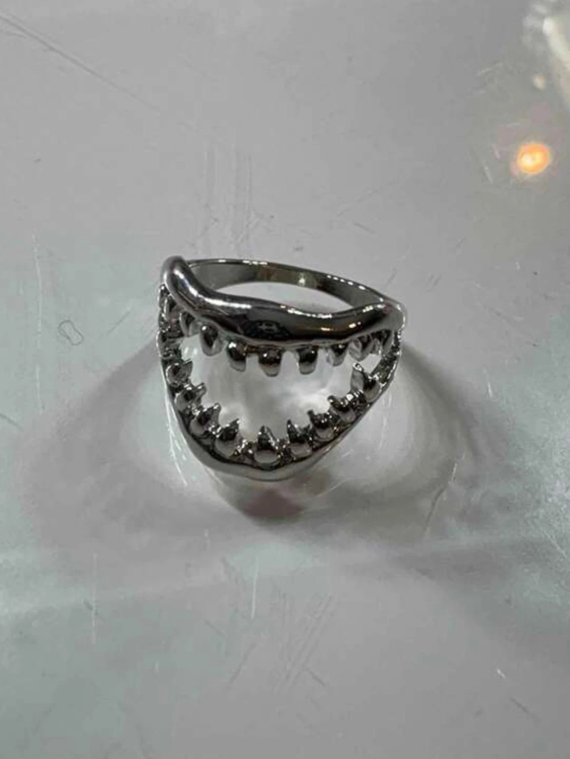 Haj silver ring