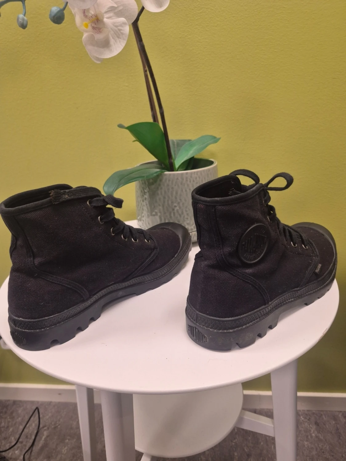 Palladium Pampa Hi Kängor Svarta EUR 43 passar 42 - 3