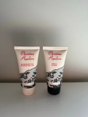 Christina Aguilera lotion & shower gel  - Aldrig använda. Vardera är 50 ml. 