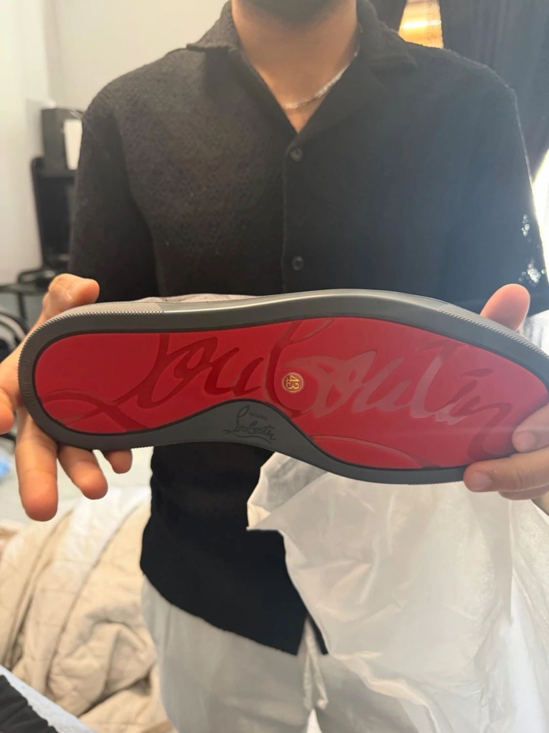 Grå sneakers 