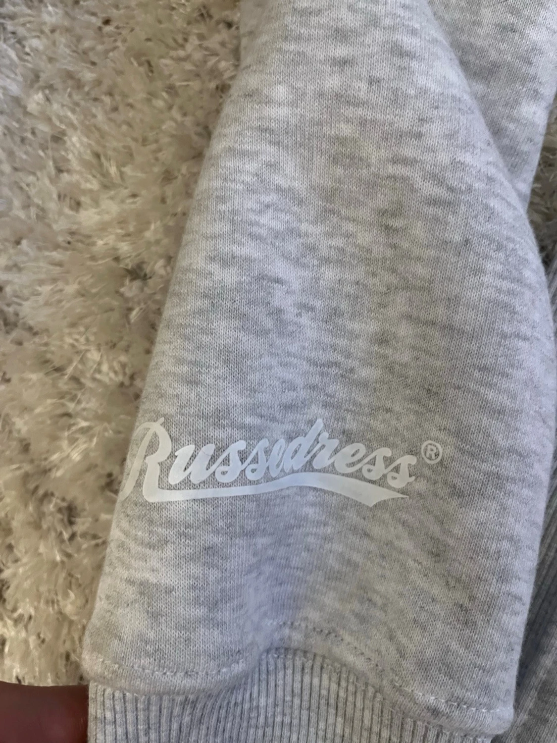 Oanvänd russsemerch zip hoodie - 3