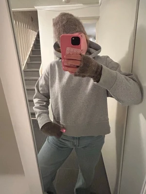Grå hoodie från Zara  - Superfin grå hoodie från Zara, lite använd/nopprig i tyget men inget som märks tydligt 