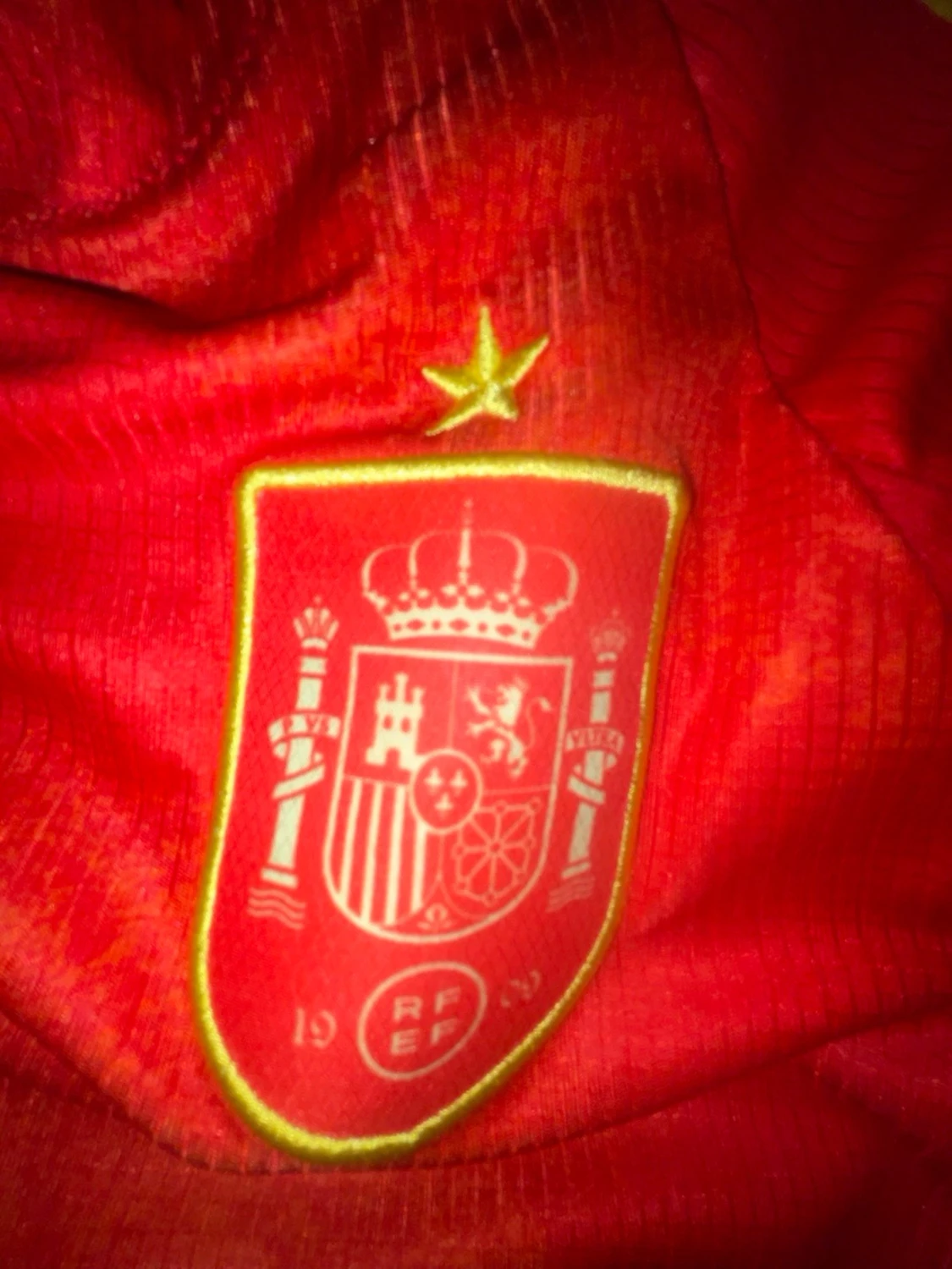 Spaniens matchtröja Adidas röd M - 2