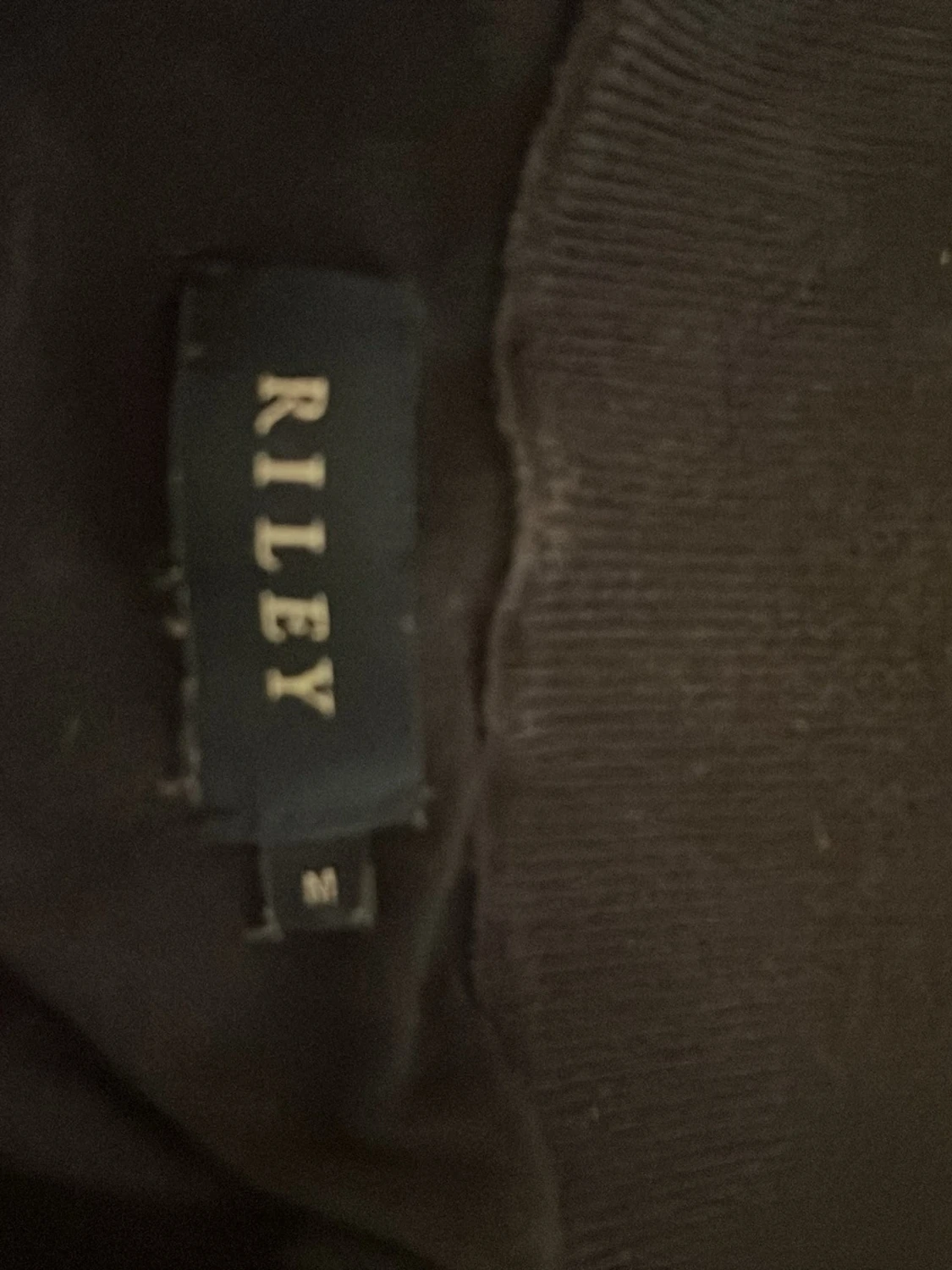 Svart halvzip-tröja från Riley - 2