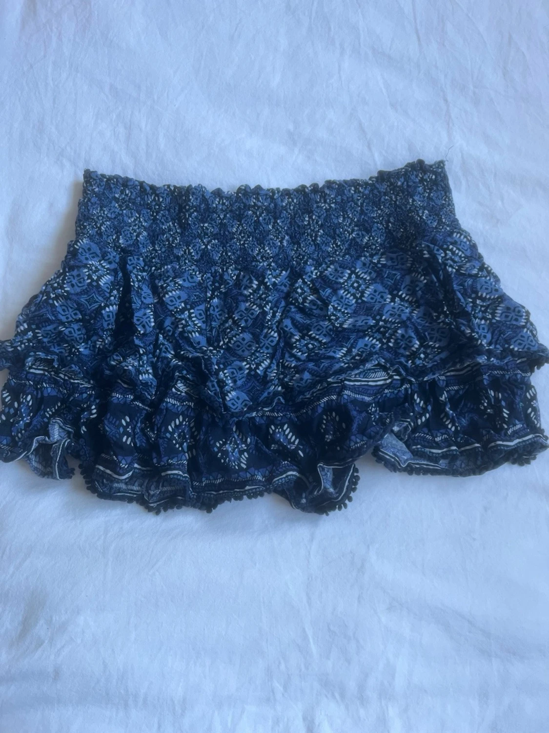 Blå volangkjol från Superdry