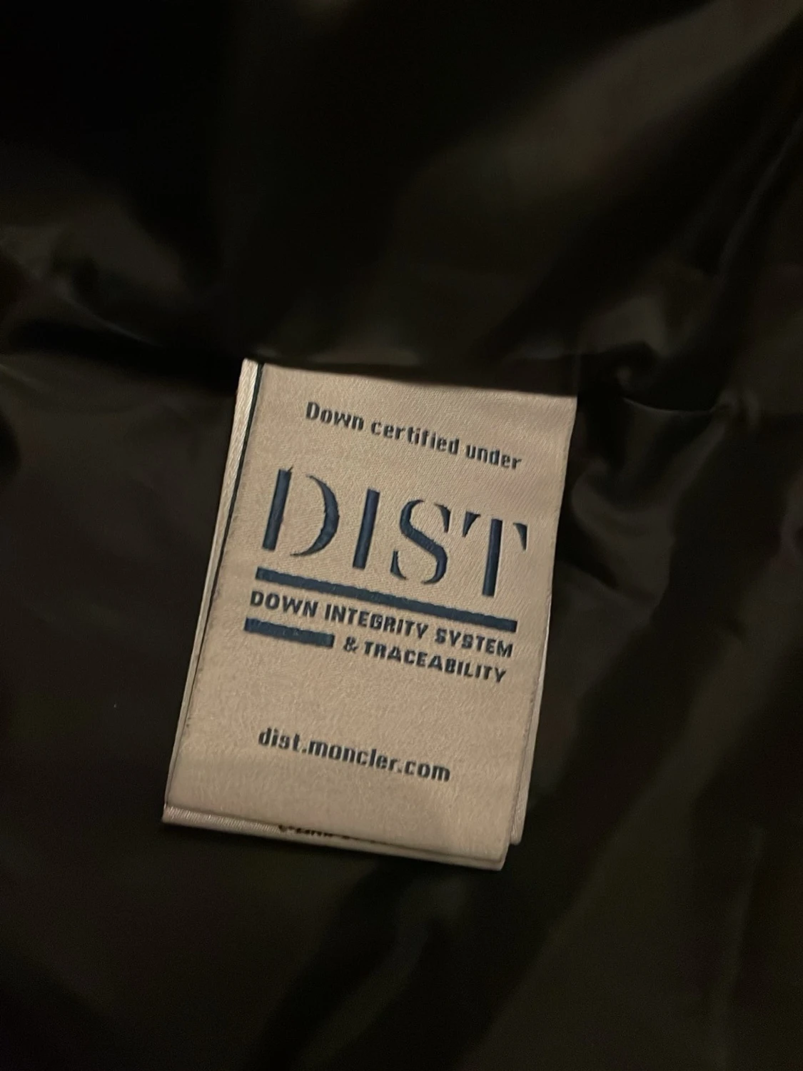 Mörkblå dunjacka från Moncler - 2