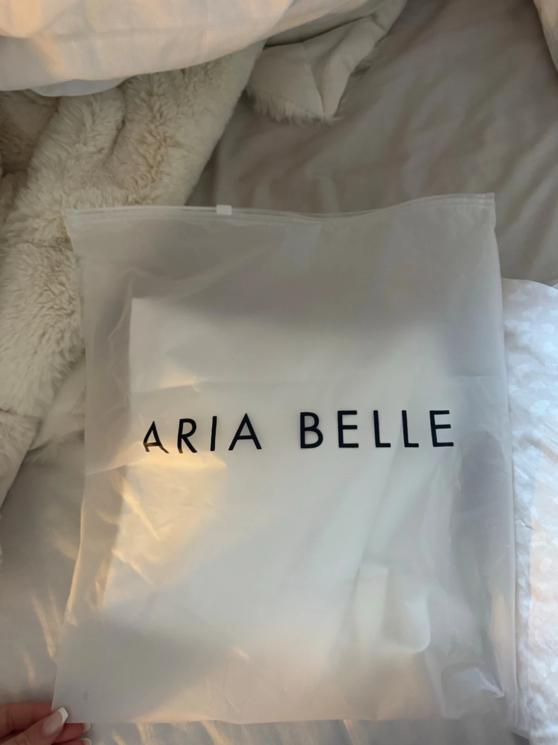 Vit långklänning med snörning - 3