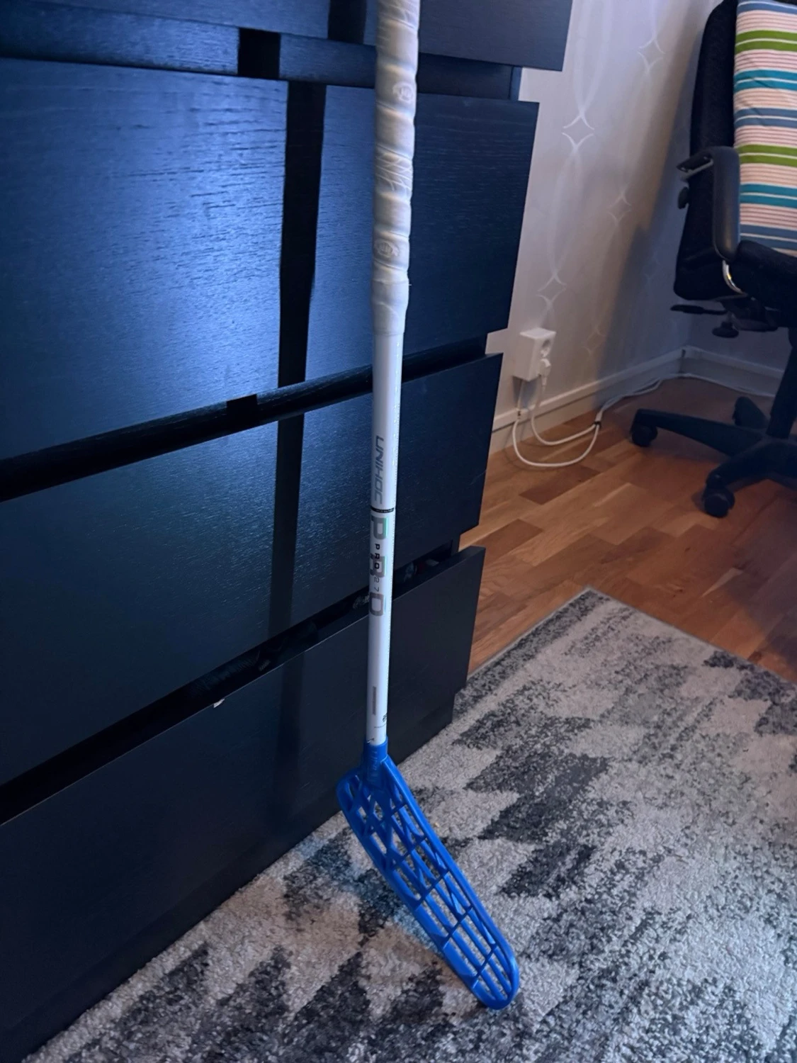 Unihoc innebandyklubba blå/vit