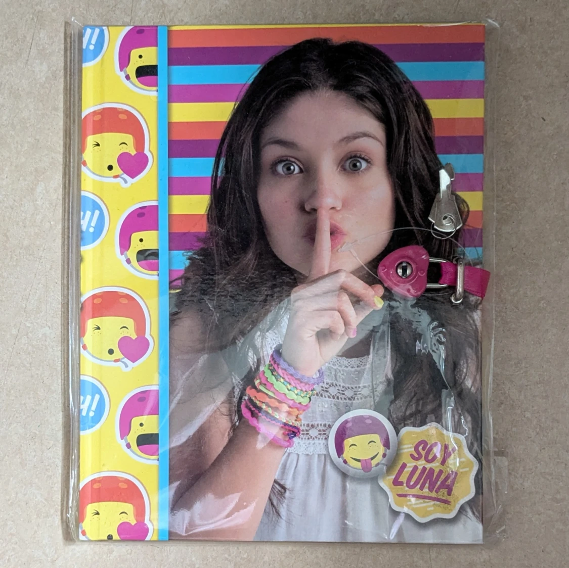 SOY LUNA Dagbok med lås och 2 st nycklar  - 3