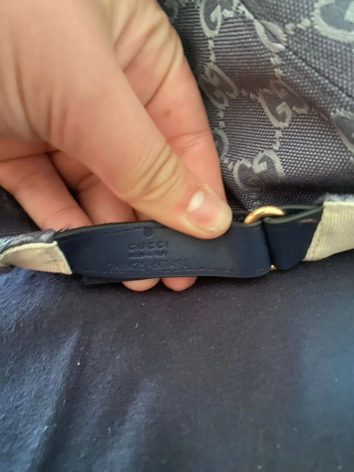 Blå keps från Zara  - 2