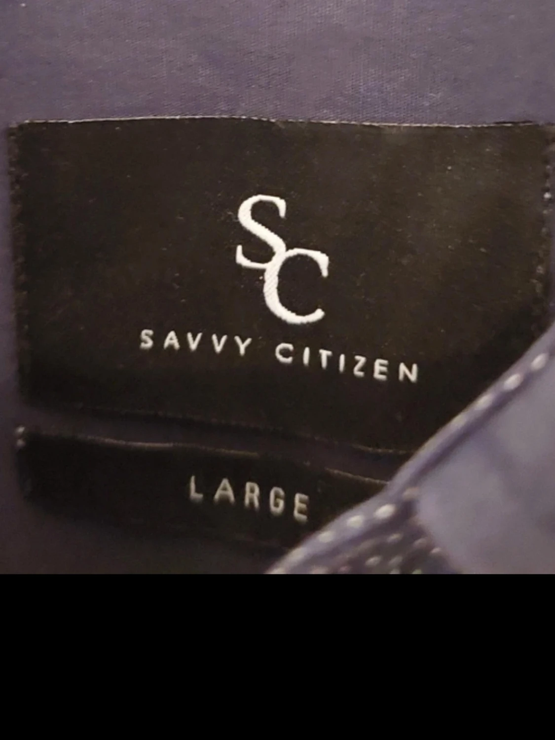 Mörkblå skjorta från Savvy Citizen - 1