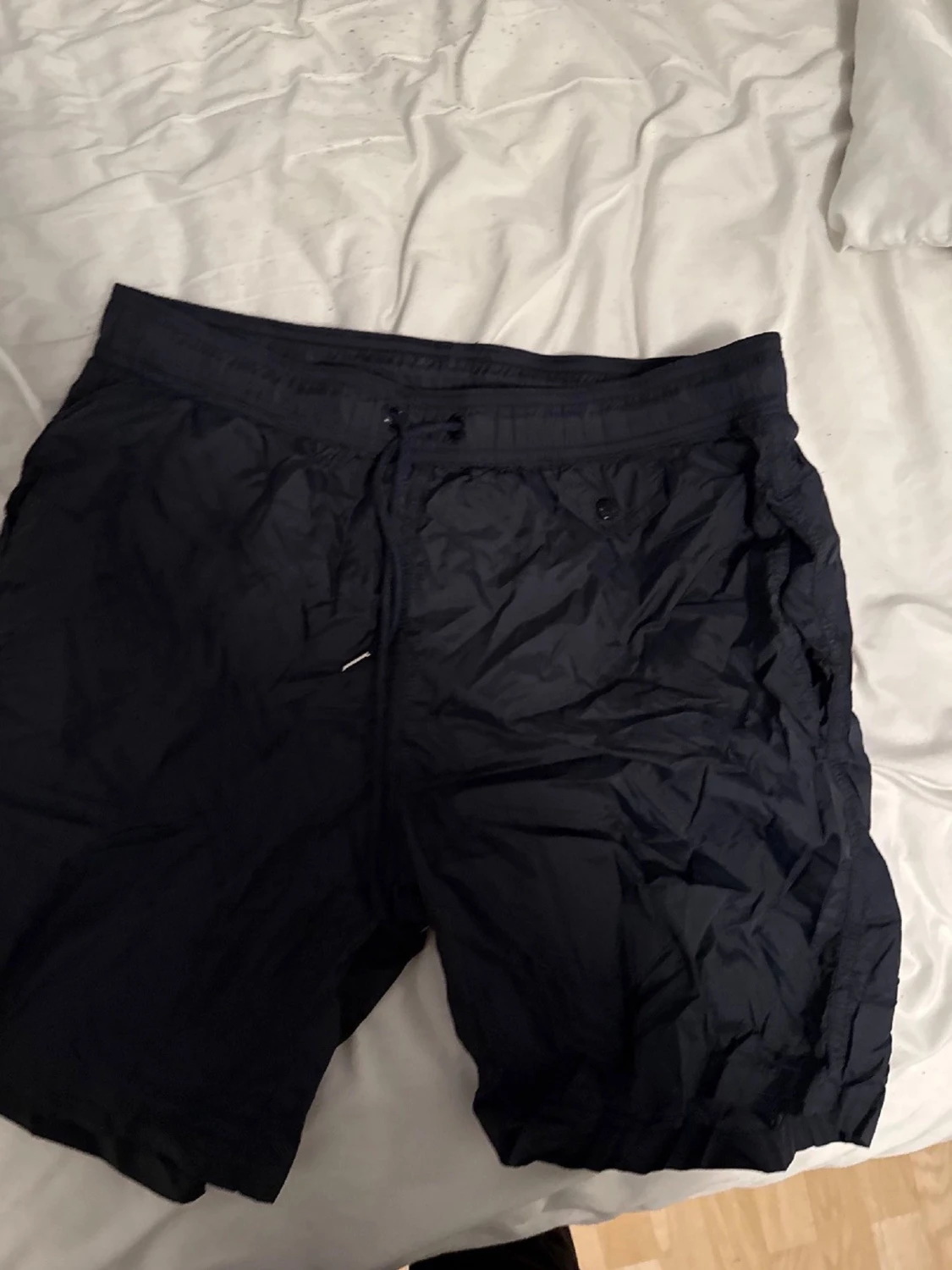 Marinblå badbyxor från Moncler - 1