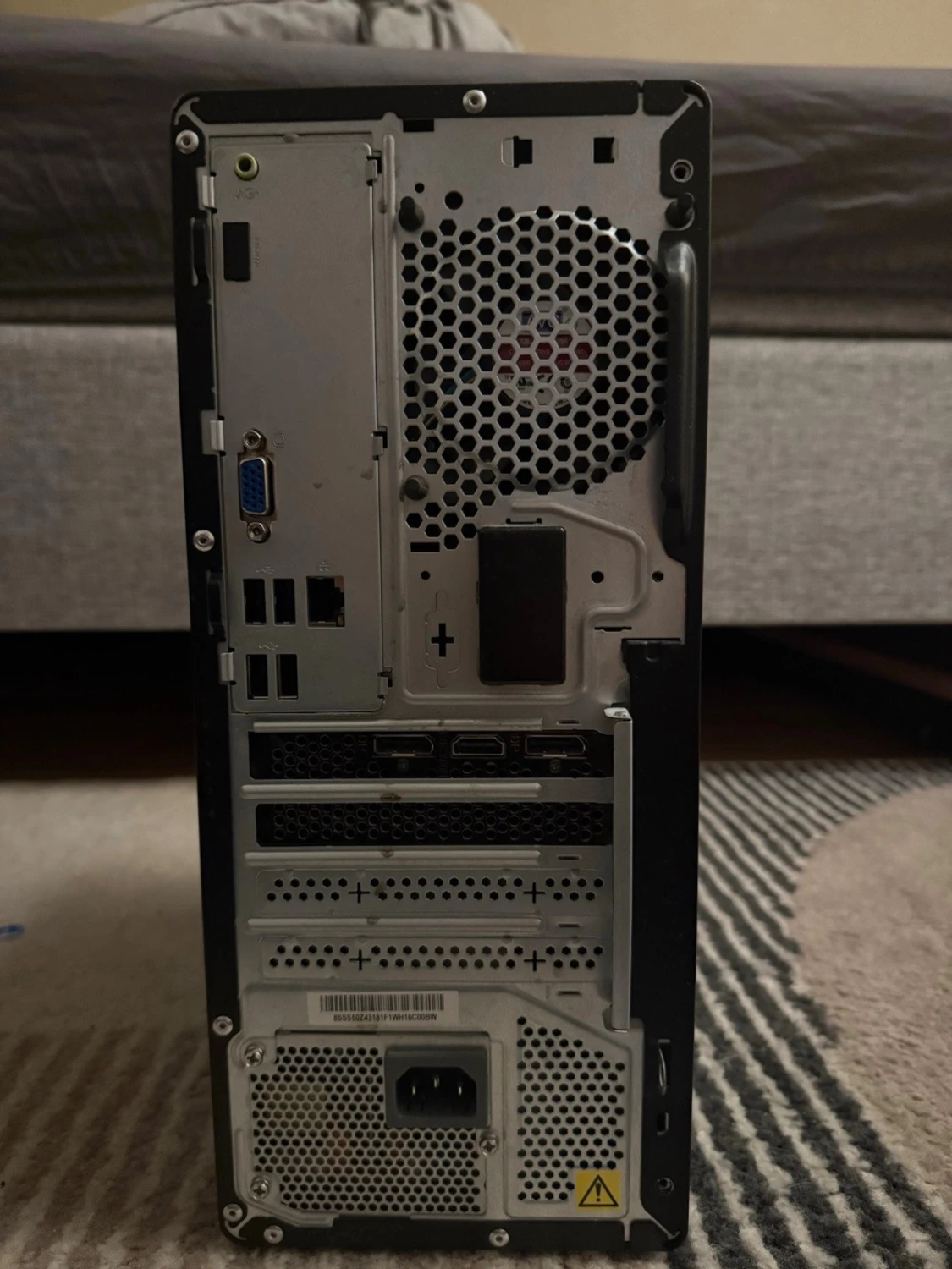 Lenovo stationär dator svart/blå - 2