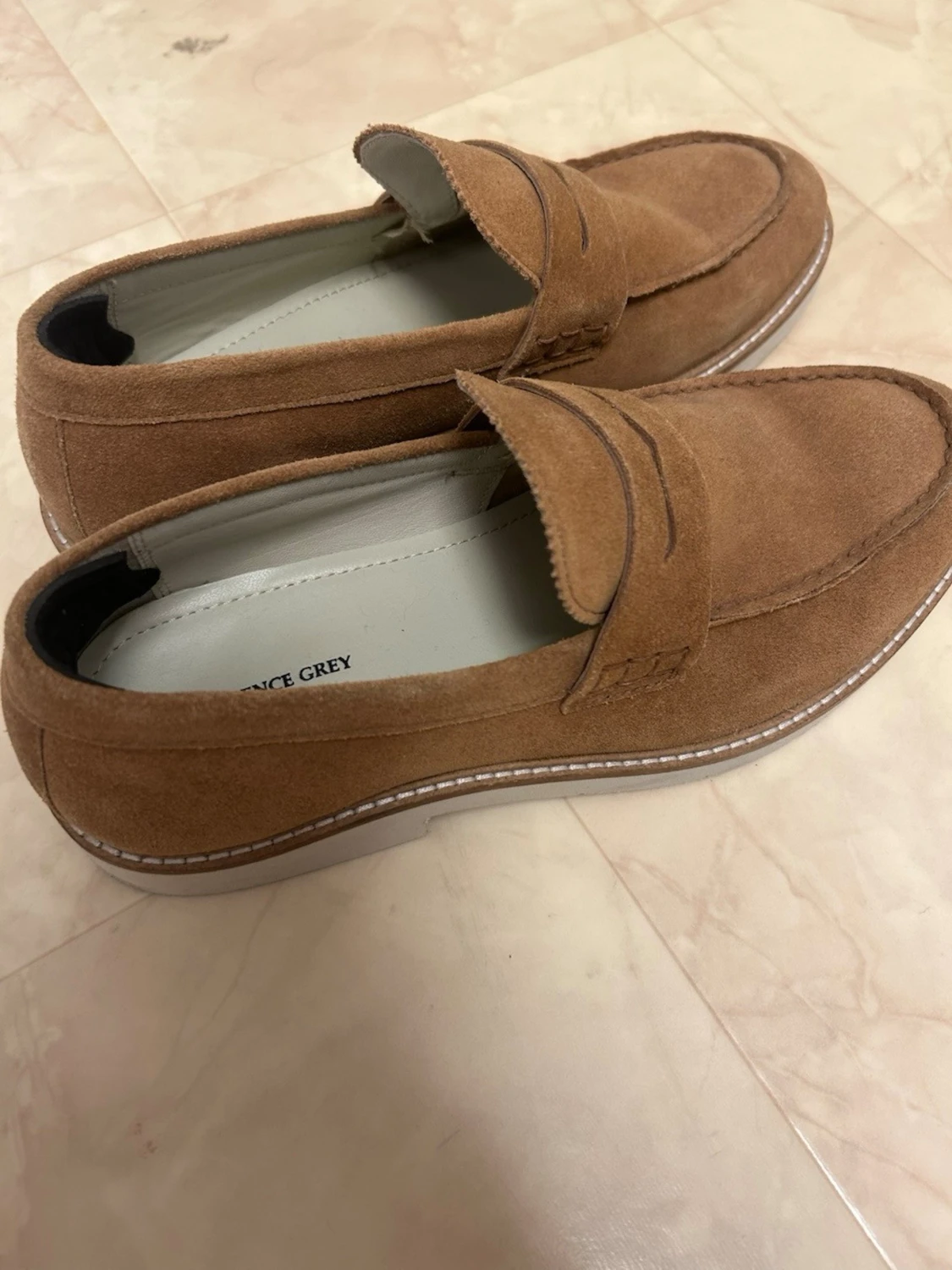 Bruna mockaloafers från Lawrence Grey - 1