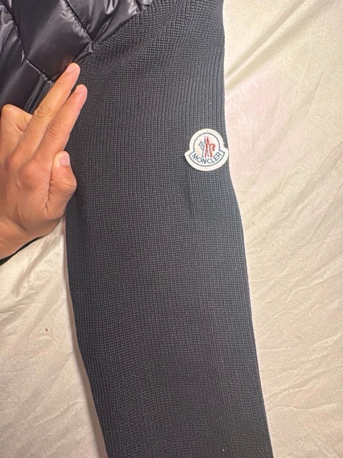 🖤 Moncler Cardigan – Svart / Stilren & exklusiv - 2