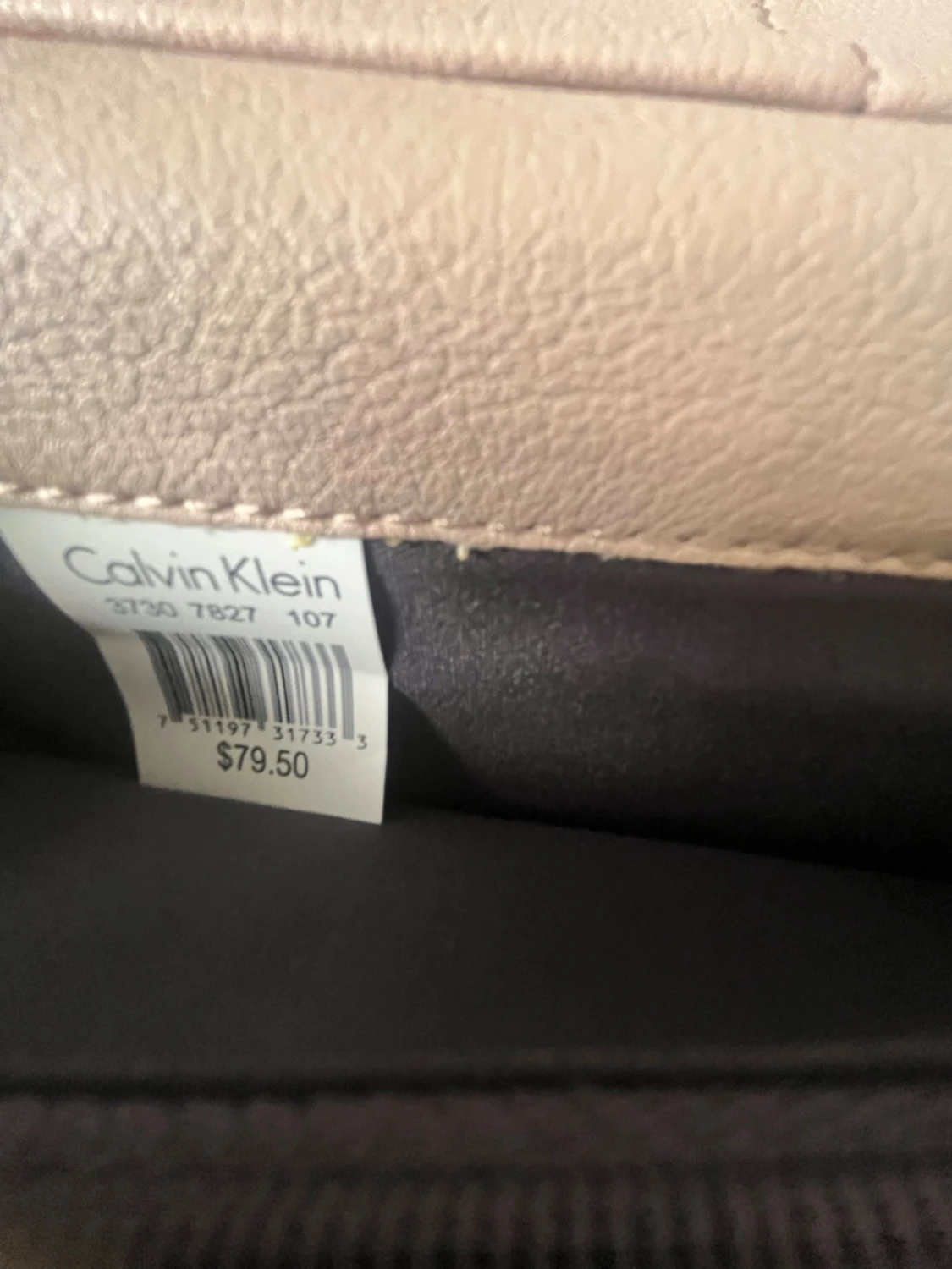 Beige plånbok från Calvin Klein - 3