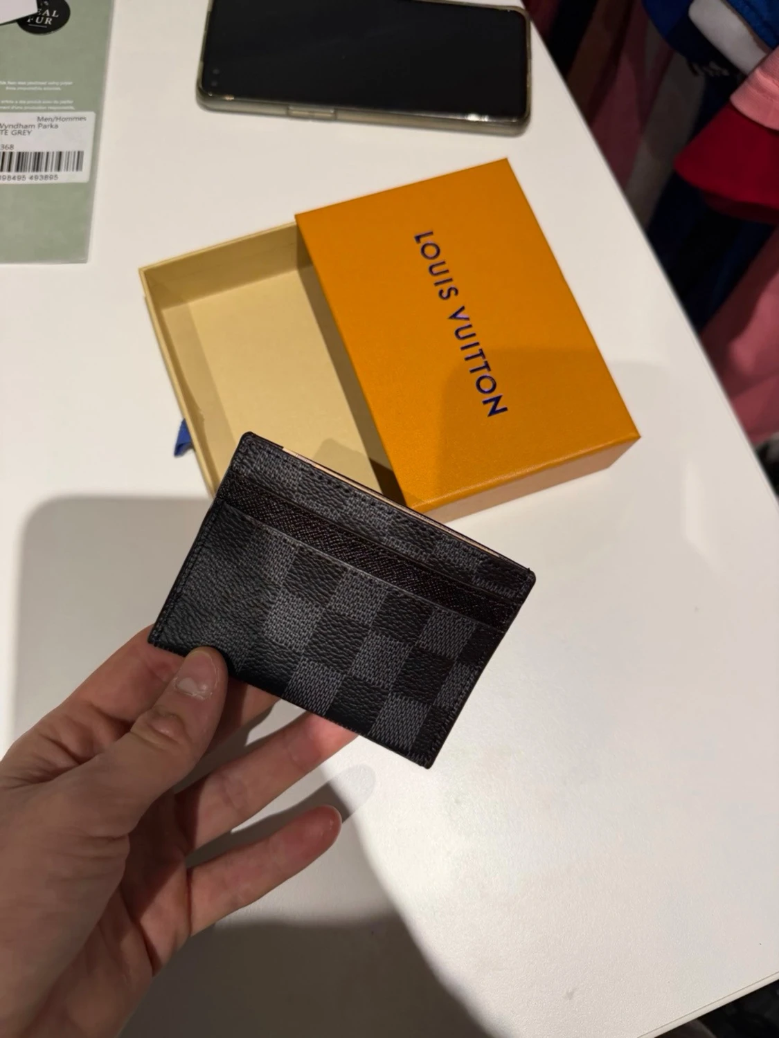 LLV Black cardholder wallet