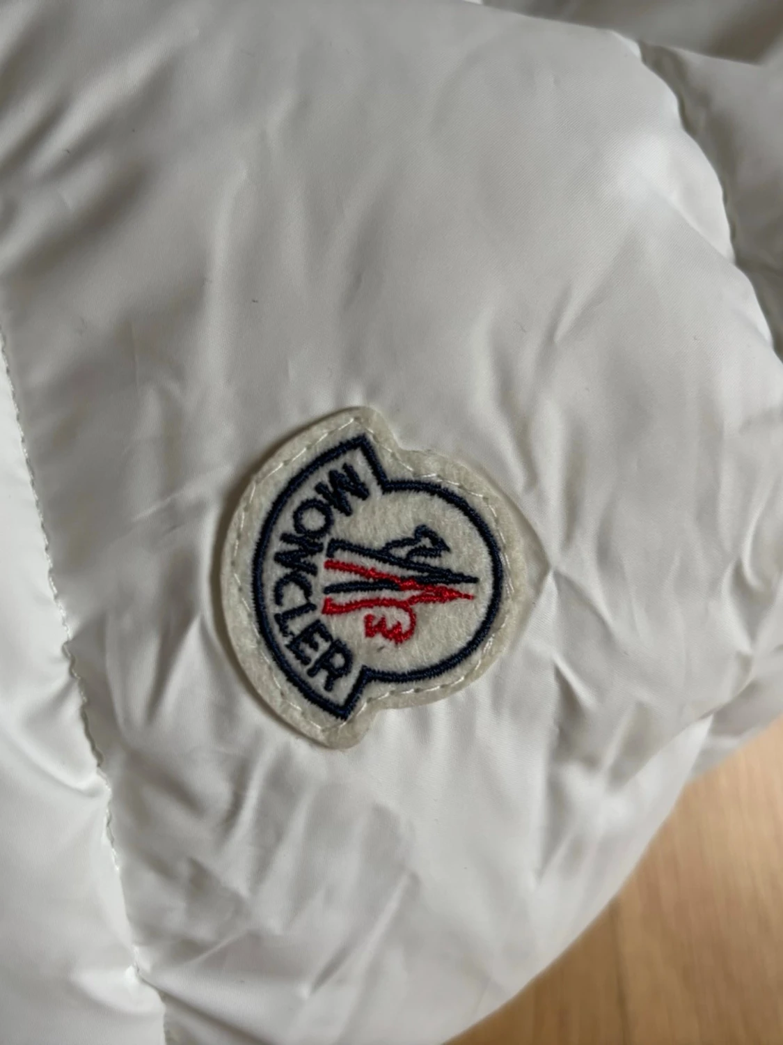 Vit moncler jacka - 2