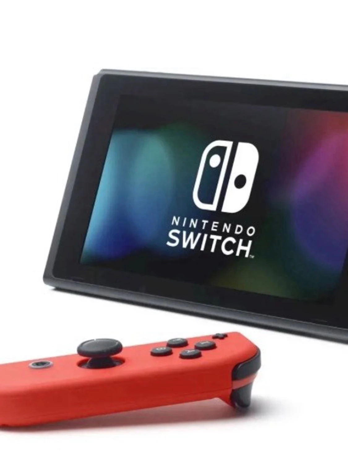 Nintendo Switch spelkonsol med blå Joy-Con - 3